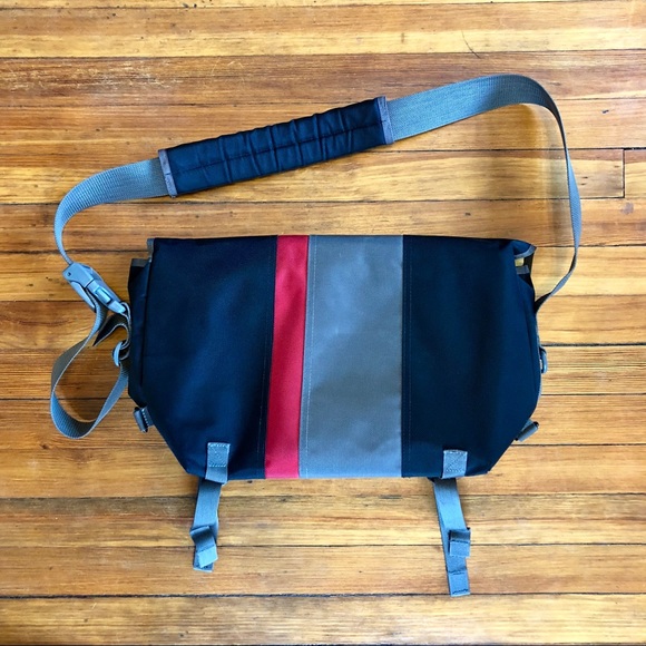 Timbuk2 D-Lux Laptop Racing Stripe Messenger Bag - Picture 2 of 8